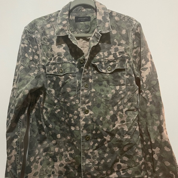 All Saints Other - AllSaints men’s Fassett camouflage shirt.